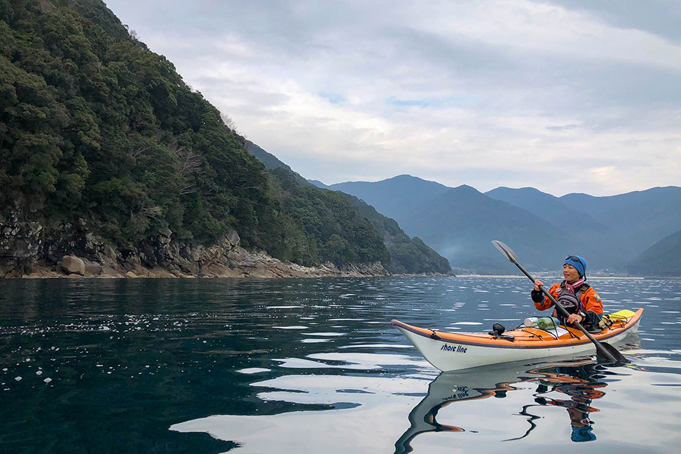 Kayaking on the Kumano Kodo Iseji route