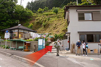 Kogumotori-goe Trailhead in Ukegawa