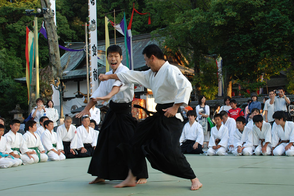 Aikido in Tanabe City, Japan