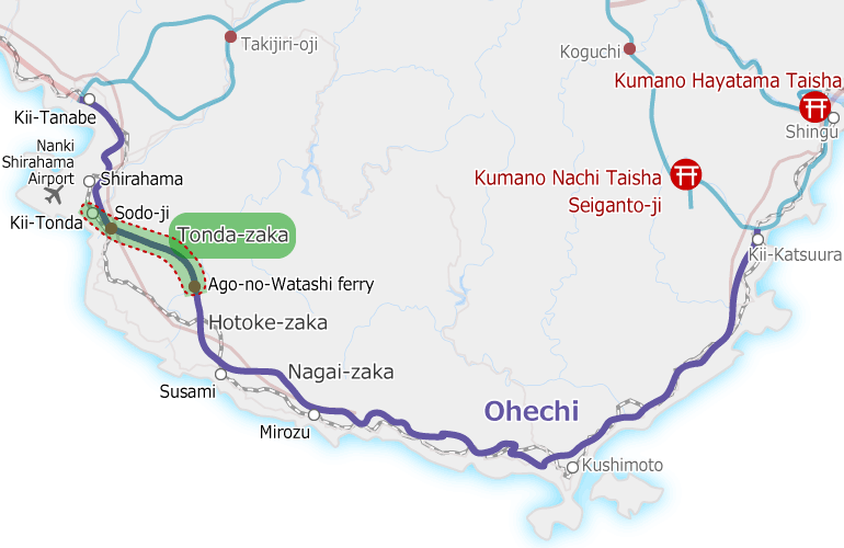 kumanokodo_ohechi_map Tonda-zaka