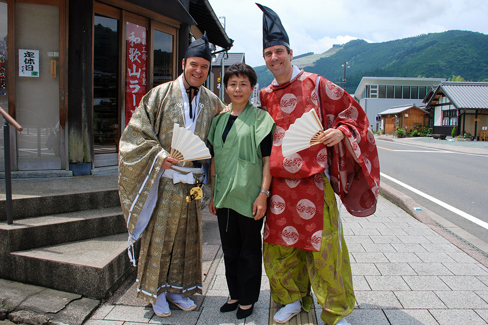 Kumano Kodo classic costumes