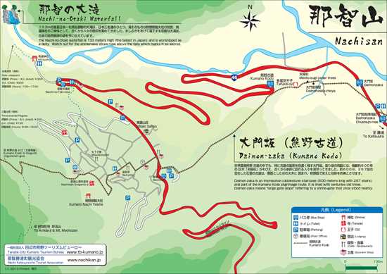 那智山エリアマップ